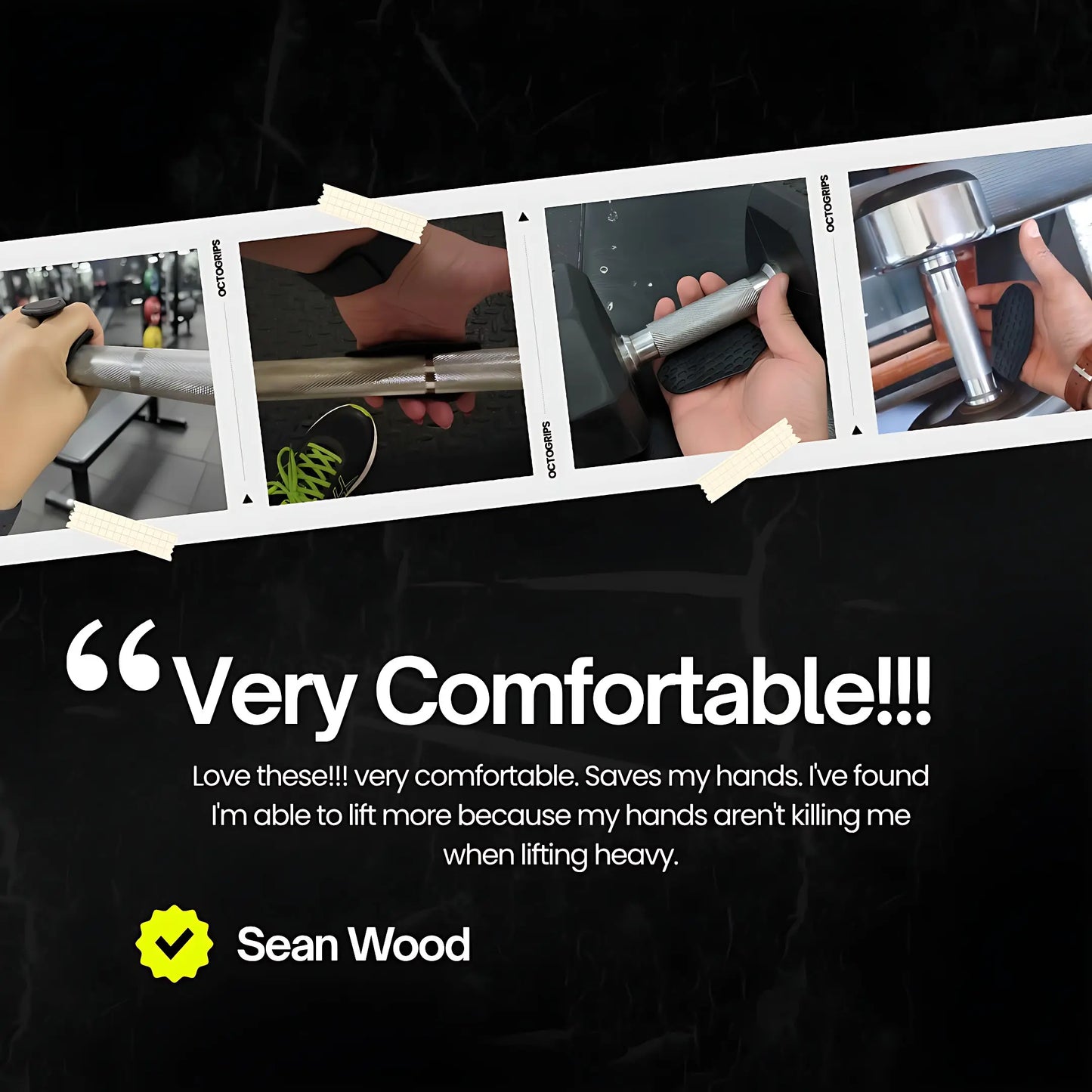 OctoGrips hand grip pads for better control, comfort, and lasting gym performance