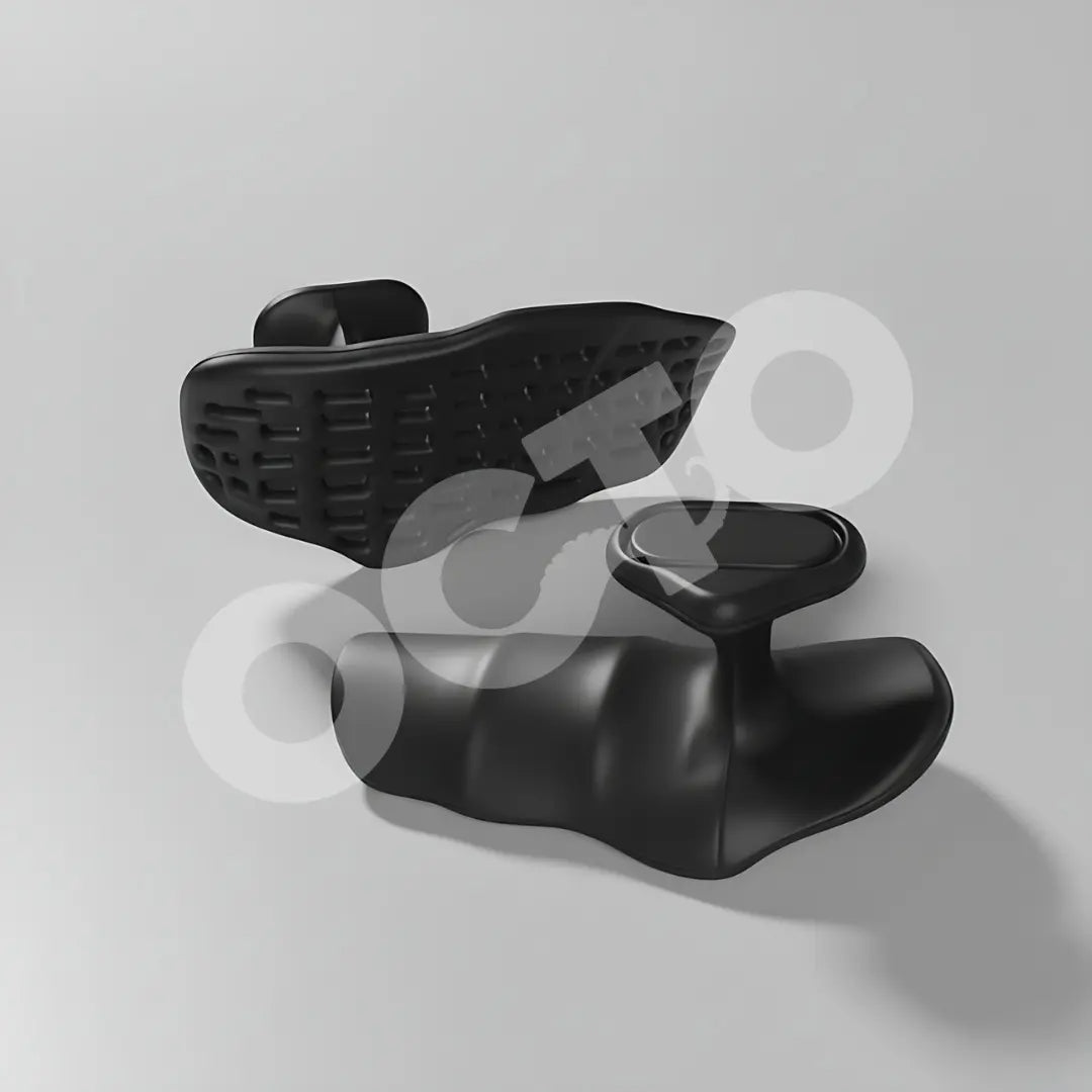 OctoGrips workout grips in black for better pull-up control