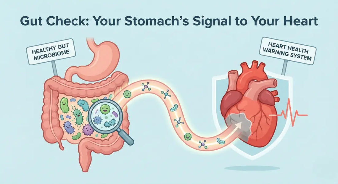 🦠 Gut Check: Could Your Stomach Be Warning You About Your Heart?