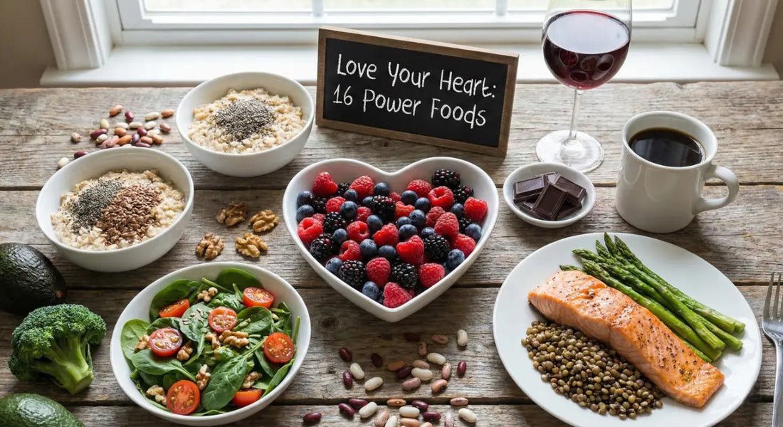Love Your Heart: 16 Power Foods You Need in Your Diet Right Now 💖