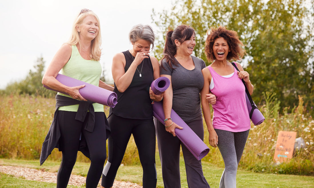 How does exercise support health later in life?