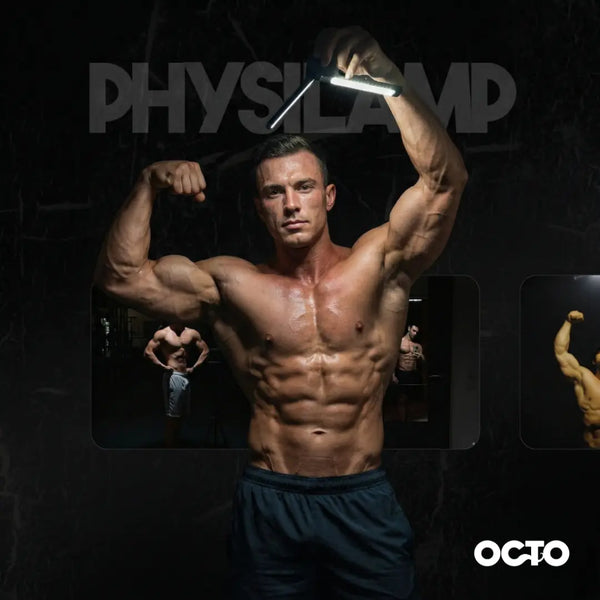 OCTO | PhysiLamp™ Magnetic Gym Posing Light
