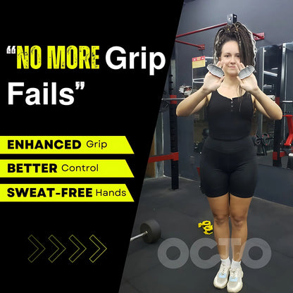 OctoGrips anti-slip grips for better control and comfort during training