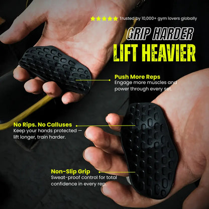 OctoGrips workout hand grips for gym and weightlifting – non slip grip support