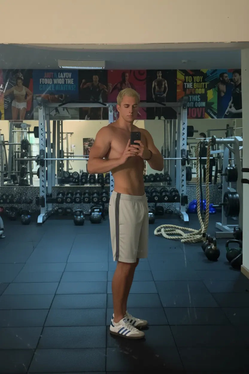 PhysiLamp gym accessory delivering studio-quality light for workouts